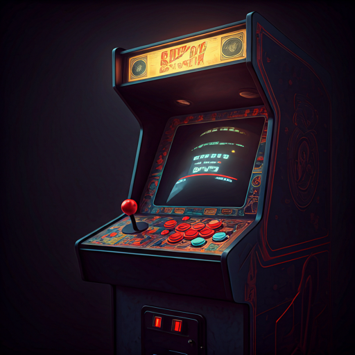 Retro Arcade Background